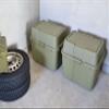 Otake Sangyo x Green Pal Trunk Box Armey Green 2.8 gal (70 L) Storage Case Cargo Camping Equipment Outdoor Container Delivery Box OGP-002 Army Green view 4