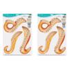 Beistle , 2 Piece Octopus Tentacles Toilet Peel 'N Place, 12" x 17" Sheets view 1