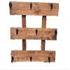 Wood Coffee Cup Rack Mug Holder Wall Mounted Kitchen Storage view 1