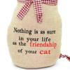 Gifts 4 All Occasions Limited SHATCHI-877 Stopper Cat Brown Febric Weighted Kids Room Door Stay Home Decor Gift, Multi view 2