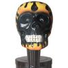 Black Flame Skull Beer Tap Handle Sports Bar Kegerator Resin Zombie Breweriana view 1