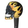 Black Flame Skull Beer Tap Handle Sports Bar Kegerator Resin Zombie Breweriana view 3