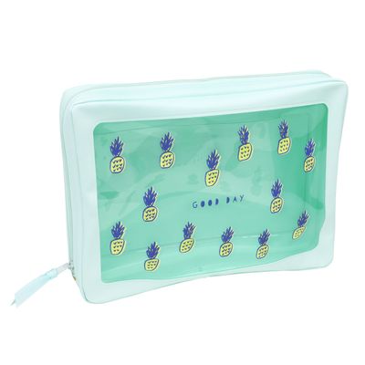 Greeting Life MMZ-230 Chic Window Pouch, Large, Pineapple
