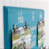 His and Hers Race Medal Holder With Celebrate Every Mile - Carved Sign - Running Medal Holder- Bib Holder view 3