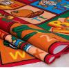 champion rugs Kids Area Rug ABC Food Fruits Vegetables Learning/Playtime Carpet (8 Feet x 10 Feet) view 4
