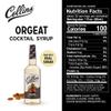 Collins Orgeat Syrup, Almond Craft Cocktail Syrup for Mai Tais, Tiki Drinks and Coffee, Makes 32+ Drinks, Set of 1 view 4