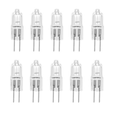 G4 Light Bulb 24V CLEAR LENS 20W 35MM Length 24 Volt Heavy Machinery Marine Train Cabin Lighting Replacement Lightbulb JC 24Volt AC DC Capsule Lamp T3 Shape Halogen 250 Lumen Industrial Commercial App