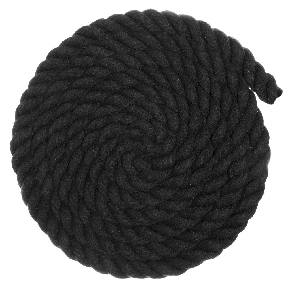 West Coast Paracord Twisted 3 Strand Natural Cotton Rope Artisan Cord 1/4, 1/2, 5/8, 3/4 and 1 Inch Diameters 10, 25, 50, 100 Feet