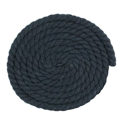 West Coast Paracord Twisted 3 Strand Natural Cotton Rope Artisan Cord 1/4, 1/2, 5/8, 3/4 and 1 Inch Diameters 10, 25, 50, 100 Feet