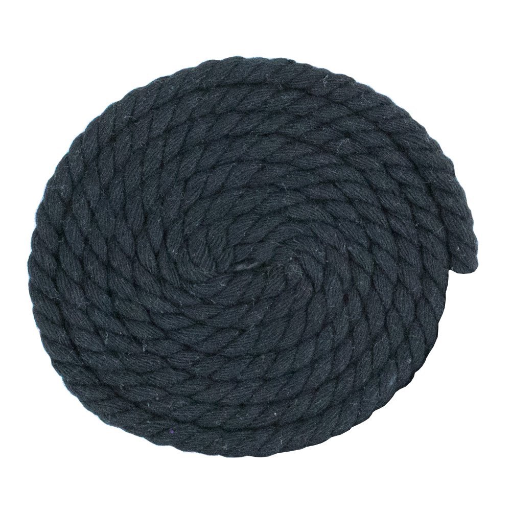 West Coast Paracord Twisted 3 Strand Natural Cotton Rope Artisan Cord 1/4, 1/2, 5/8, 3/4 and 1 Inch Diameters 10, 25, 50, 100 Feet