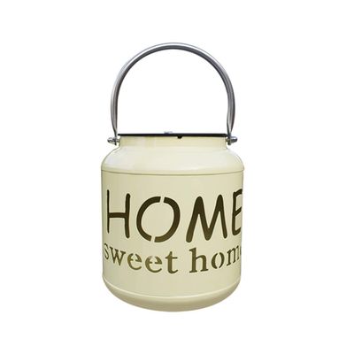 Nature Power Solar Powered Home Sweet Home Lantern with Carrying Handle