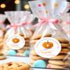 Baby Shower Stickers - A Little Pumpkin is on the way Stickers - Thank you for Celebrating with me view 2