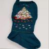 Knitted and Beaded Christmas Stocking view 2