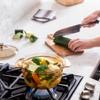 Visions Pyroceram Glass Flair 6Pc Casserole and Cookpot Pot Set, Brown view 3