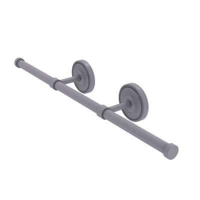 Allied Brass PR-GT-3-GYM Prestige Regal Collection Wall Mounted Horizontal Guest Towel Holder, Matte Gray