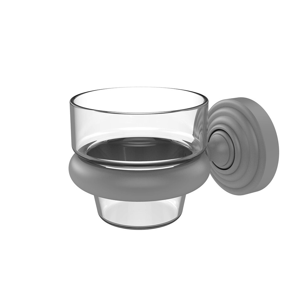 Allied Brass WP-64 Waverly Place Collection Wall Mounted Votive Candle Holder, Matte Gray