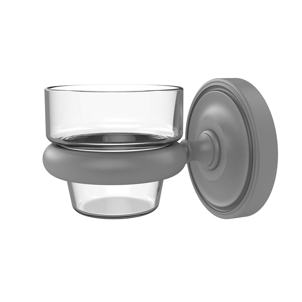 Allied Brass PR-64 Prestige Regal Collection Wall Mounted Votive Candle Holder, Matte Gray