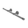 Allied Brass WP-GT-3-GYM Waverly Place Collection Wall Mounted Horizontal Guest Towel Holder, Matte Gray view 1