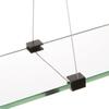 Spancraft Glass CR-6x12-Black Crane Glass Shelf, Black, 6" x 12" view 3