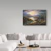 Trademark Fine Art Evening Guests by Chuck Black, 16x24-Inch view 3