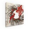 Trademark Fine Art Cardinal Christmas I by Color Bakery, 18x18-Inch view 2