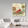 Trademark Fine Art Winter Feathers V by Veronique Charron, 18x18-Inch view 3