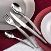 Amefa Silverware Set - 24-Piece, Satin Finish Rustic Stainless Steel Flatware - Cutlery & Utensils for Kitchen & Dining Table view 4