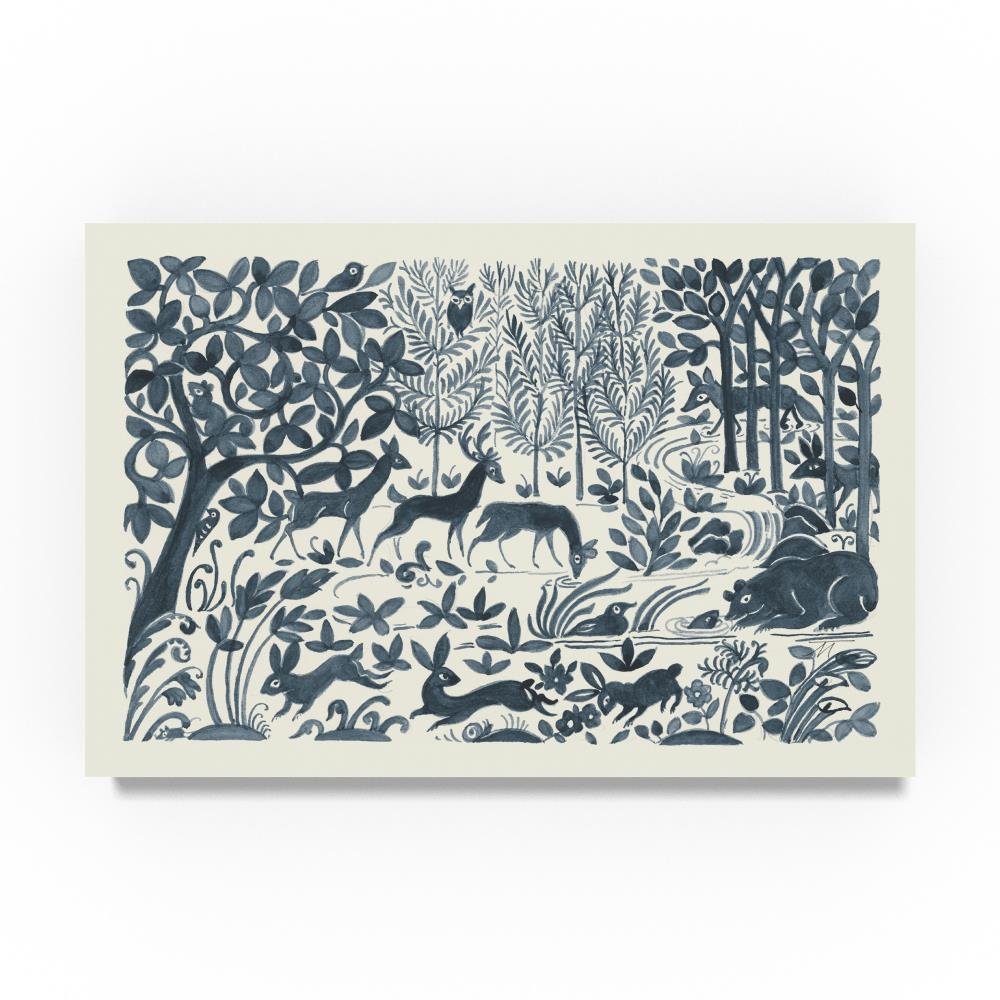 Forest Life II by Miranda Thomas, 16x24-Inch Canvas Wall Art