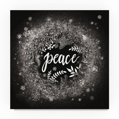 Trademark Fine Art Frosty Peace by Mary Urban, 18x18-Inch