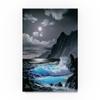 Waves Under The Moon 17 by Anthony Casay, 30x47-Inch Canvas Wall Art view 1