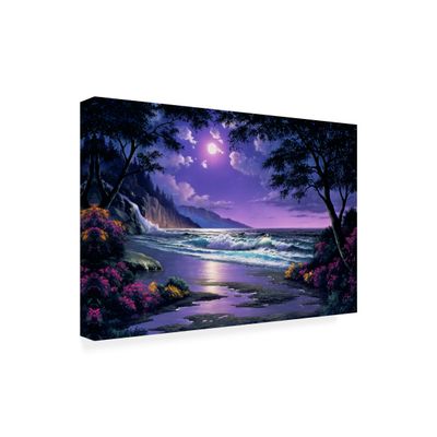 Coast Line 1 by Anthony Casay, 16x24-Inch Canvas Wall Art