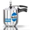 Hawkins Stainless Steel Induction Compatible Inner Lid Pressure Cooker (Tall), 3 Litre, Silver (Hss3T), 3 Liter view 1