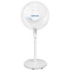 Hurricane Oscillating Pedestal Stand Fan for Home & Bedroom, 16" Supreme, White - Portable Standing Electric Fan for Indoor & Outdoor Cooling view 1