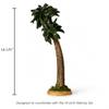 Three Kings Gifts Large Palm Tree Nativity Accessory Hand Painted Bethlehem Palm Trees for Christmas Manger Scenes Religious Indoor Holiday Dcor Accent 14.1 Inch view 2