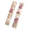 FANCY PUMPKIN Luxury Lace Embroidery Refrigerator Fridge Door Handle Cover Handles Protector, 02 view 1