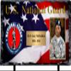 Personalized National Guard Slate Stone Plaque with Photograph & Engraving. view 1