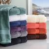BLUENILEMILLS Zero-Twist Towel Collection, Luxurious Cotton Oversized Bath Sheet Towel, 34" x 68", 2-Pieces, Absorbent and Fast-Drying, Solid, Coral view 4