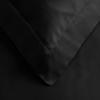 BLUENILEMILLS BNM Modal from Beechwood Ultra-Soft Duvet Cover Set, Full/Queen, Duvet Cover 90" x 92", and Pillow Shams 20" x 26", Black, 3-Pieces view 2