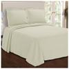 BNM Oversized Paisley Matelasse Cotton Bedspread, Jacquard Weave, Soft and Breathable, All-Season, Cozy and Lightweight, Perfect for Master or Guest Bedroom, Matching Pillow Shams, Ivory, Full view 4