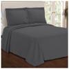 BNM Oversized Paisley Matelasse Cotton Bedspread, Jacquard Weave, Soft and Breathable, All-Season, Cozy and Lightweight, Perfect for Master or Guest Bedroom, Matching Pillow Shams, Grey, Queen view 4
