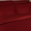 Blue Nile Mills 300 Thread Count Egyptian Cotton Striped Duvet Cover Set, Plush Luxury Bed Decor, Light Weight Bedding, Includes 1 Duvet Cover, 2 Pillow Shams, King/ California King, Burgundy view 3