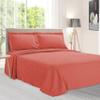 BNM Oversized Paisley Matelasse Cotton Bedspread, Jacquard Weave, Soft and Breathable, All-Season, Cozy and Lightweight, Perfect for Master or Guest Bedroom, Matching Pillow Shams, Coral, Queen view 1