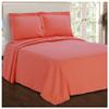 BNM Oversized Paisley Matelasse Cotton Bedspread, Jacquard Weave, Soft and Breathable, All-Season, Cozy and Lightweight, Perfect for Master or Guest Bedroom, Matching Pillow Shams, Coral, Queen view 4