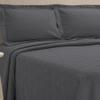 BNM Oversized Paisley Matelasse Cotton Bedspread, Jacquard Weave, Soft and Breathable, All-Season, Cozy and Lightweight, Perfect for Master or Guest Bedroom, Matching Pillow Shams, Grey, Full view 3