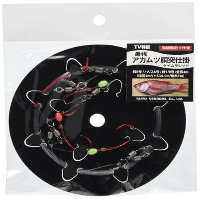 Taiyo Bendors Strongest Ackamuto Torso Stower, Harris No. 6, Core No. 8, Total Length 13.1 ft (4 m), Keimura Red, Total Length 13.1 ft (4 m)