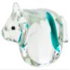 ADERIA 47128 ETO Musubi Jade Ox Ornament, Made in Japan, Zodiac Sign, Entrance, Feng Shui, Stylish, Interior, Glass, Figurine, Gift, Women's, Mother's Day, Dishes, Father's Day, Husband and Wife, view 1