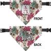 RNK Shops Personalized Sugar Skulls & Flowers Dog Bandana - Small view 2
