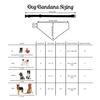 RNK Shops Personalized Sugar Skulls & Flowers Dog Bandana - Small view 4
