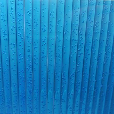 50pcs 6" X 5/32" Blue Bubble Acrylic Lollipop Sticks for Cake Pops Lollipop Candy