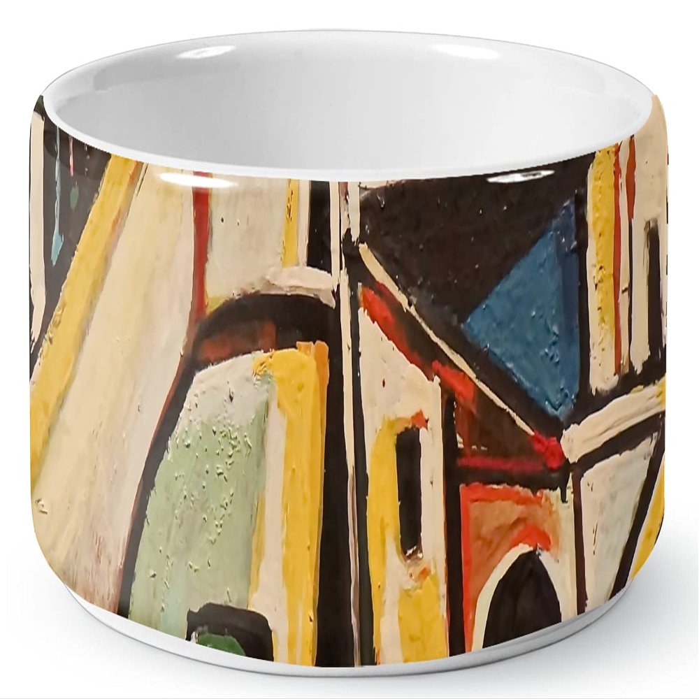 RNK Shops Mediterranean Landscape by Pablo Picasso Ceramic Dog Bowl - Large